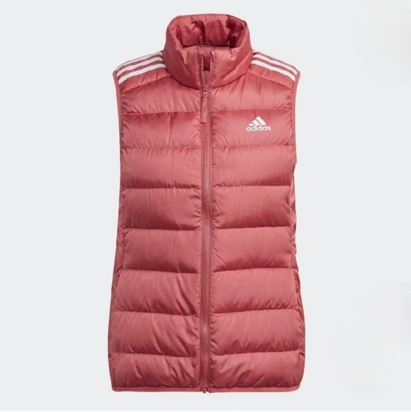 adidas Jackets & Blazers - Adidas Salmon Down Puffer Vest Size XS NWT